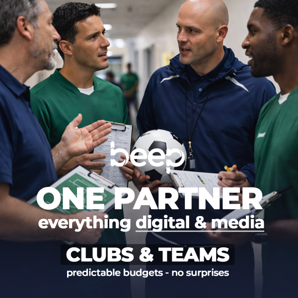 Full-service digital operations for sports clubs with fixed, flat-rate pricing.